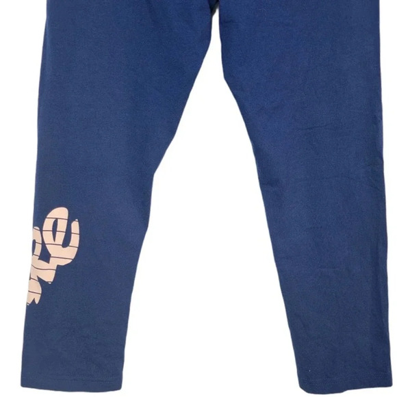 Nike Girl’s Cropped Graphic Active Leggings Size L - Picture 5 of 9